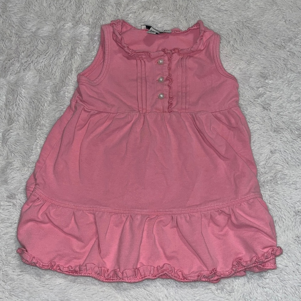 Tommy Hilfiger pink dress 3-6 months